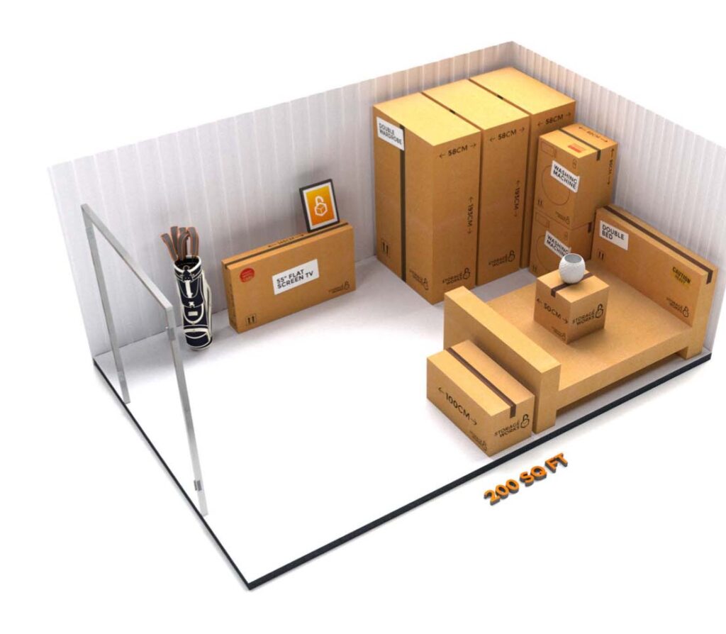 200sqft Storage Unit - The Storage Works